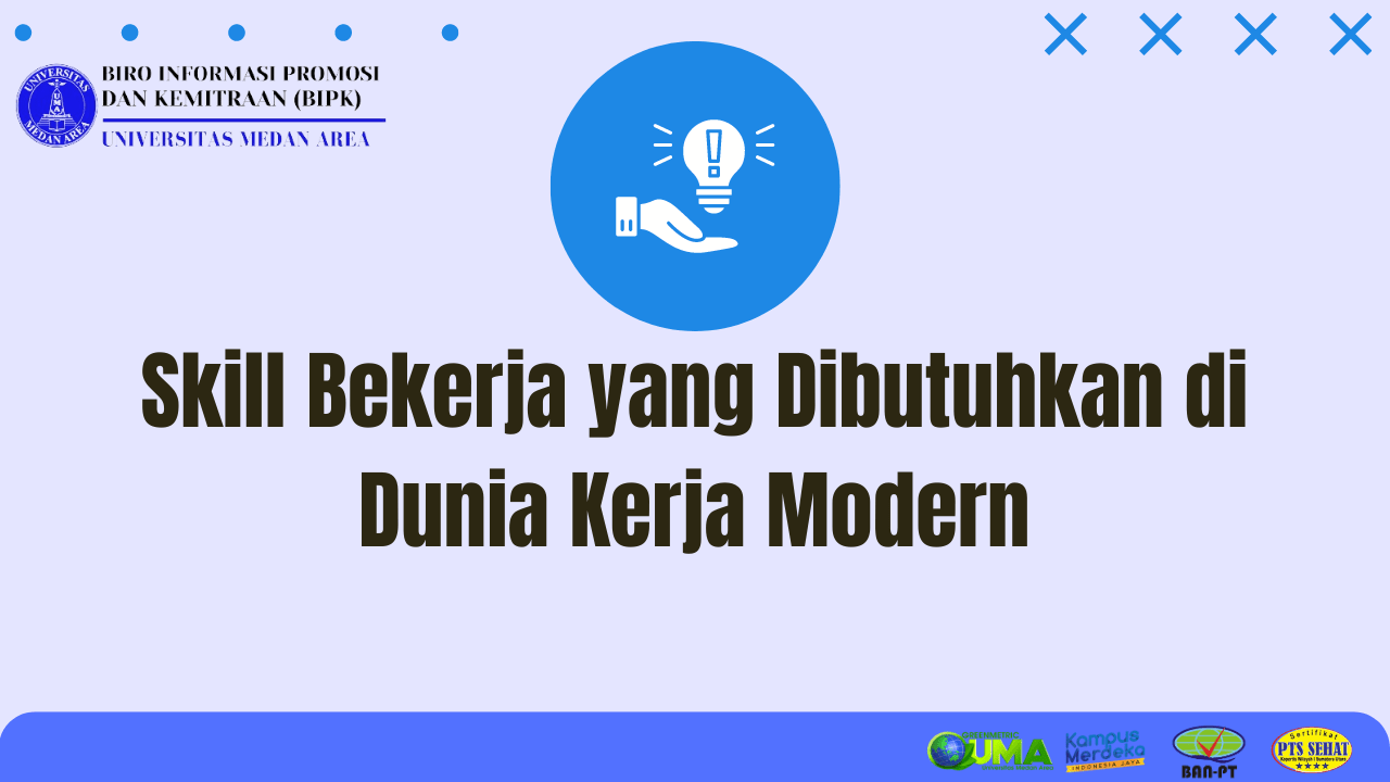 Keterampilan Penting Dibutuhkan Di Dunia Kerja